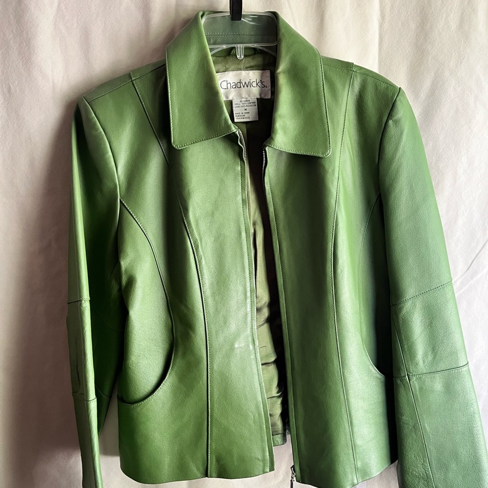 Vintage leather jacket